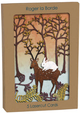 Roger la Borde Golden Bough Lasercut Card featuring artwork by Rebecca Rebouche