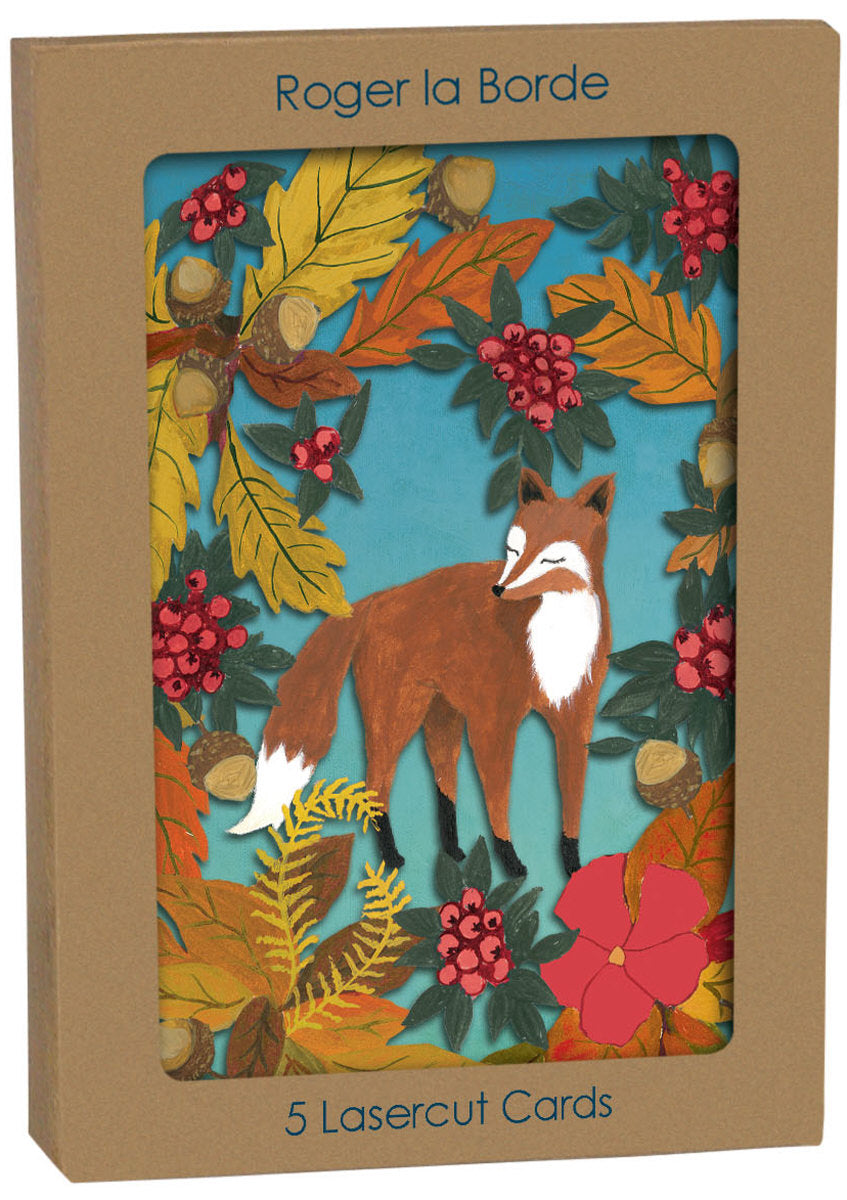 Roger la Borde Golden Bough Lasercut Card featuring artwork by Rebecca Rebouche