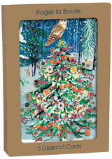 Roger la Borde Wild Winters Song Lasercut Card featuring artwork by Fay Ford