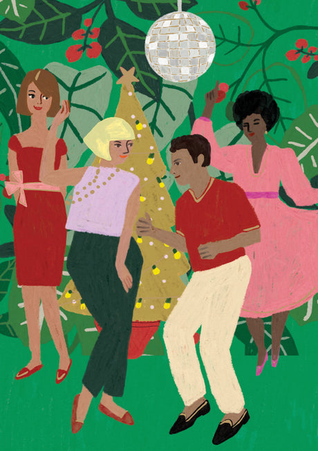 Roger la Borde Glass Menagerie Greeting card featuring artwork by Anne Bentley