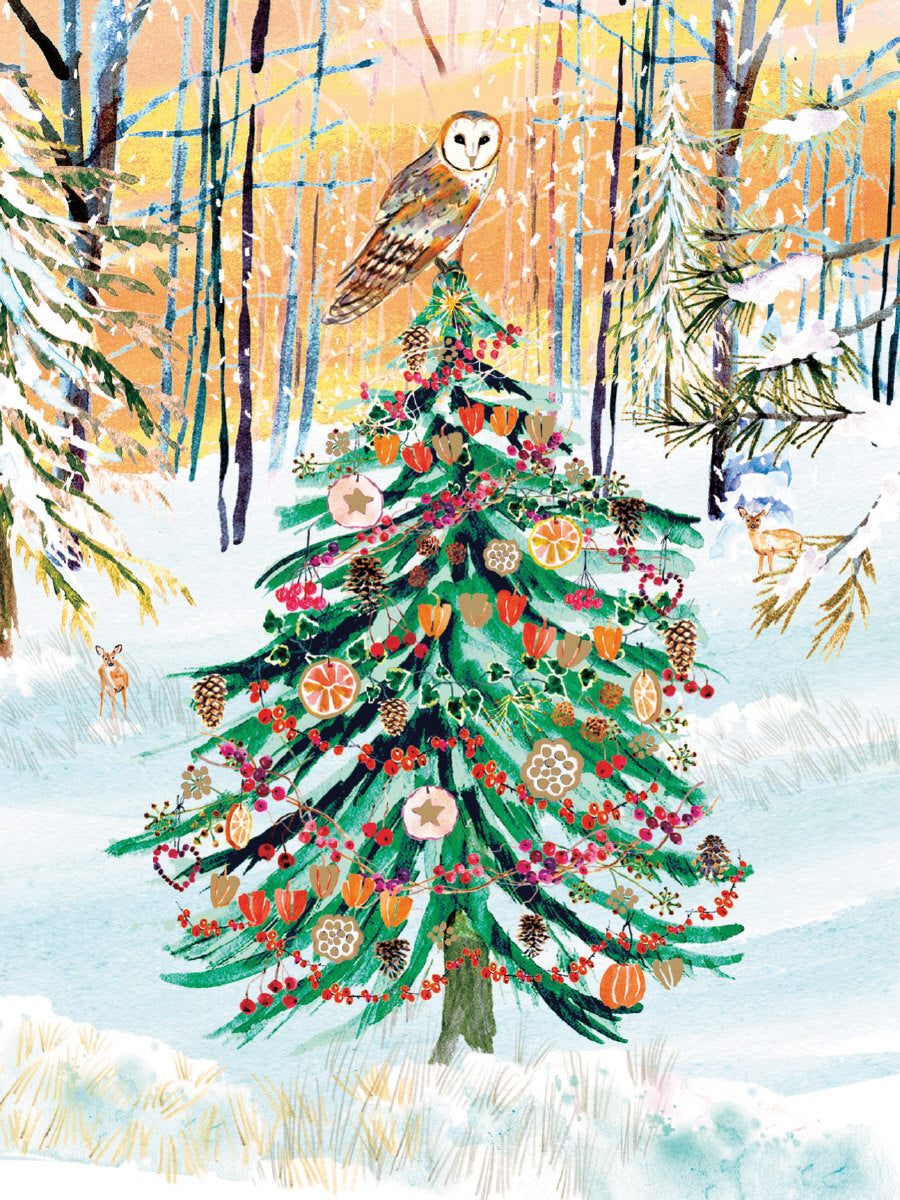 Roger la Borde Winter Solstice Petite Card Pack featuring artwork by Fay Ford