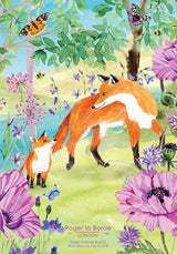 Roger la Borde Sunny and Wild   Notepad featuring artwork by Fay Ford