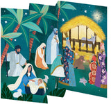 Nativity Tri-fold Card Pack pack