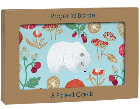 Roger la Borde Little Bear Gold Foil Ccard Pack featuring artwork by Antoana Oreski