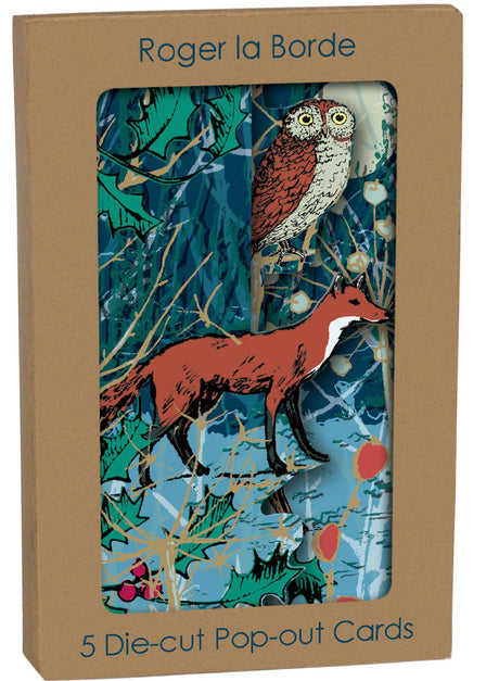 Roger la Borde Winters Tale Tri-fold Card Pack featuring artwork by MCS