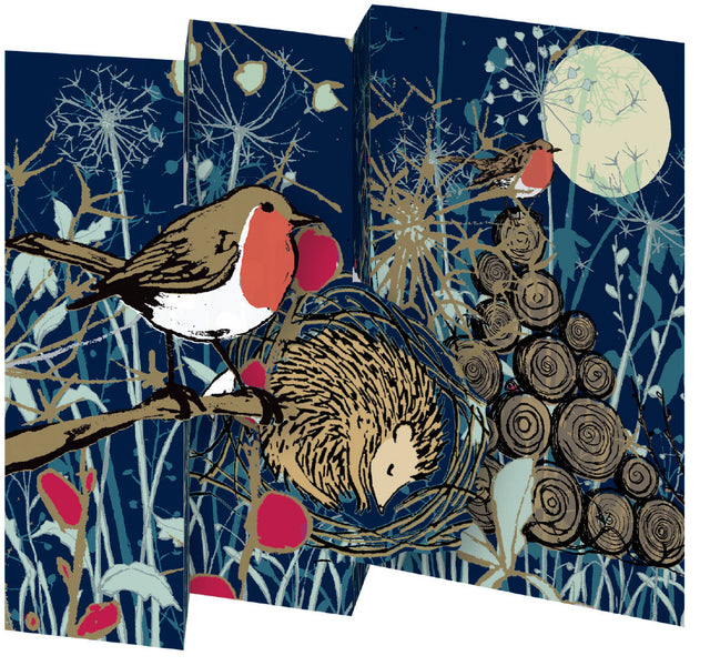 Roger la Borde Winters Tale Tri-fold Card Pack featuring artwork by MCS