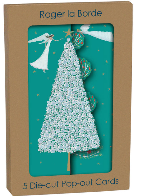Angels Flying Trees Tri-fold Card Pack pack