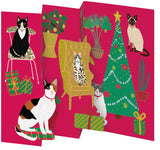 Roger la Borde Pretty Paws Tri-fold Card Pack featuring artwork by Anne Bentley