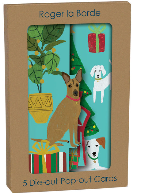 Roger la Borde Shaggy Dogs Tri-fold Card Pack featuring artwork by Anne Bentley