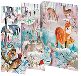 Roger la Borde Wild Winters Song Tri-fold Card Pack featuring artwork by Fay Ford