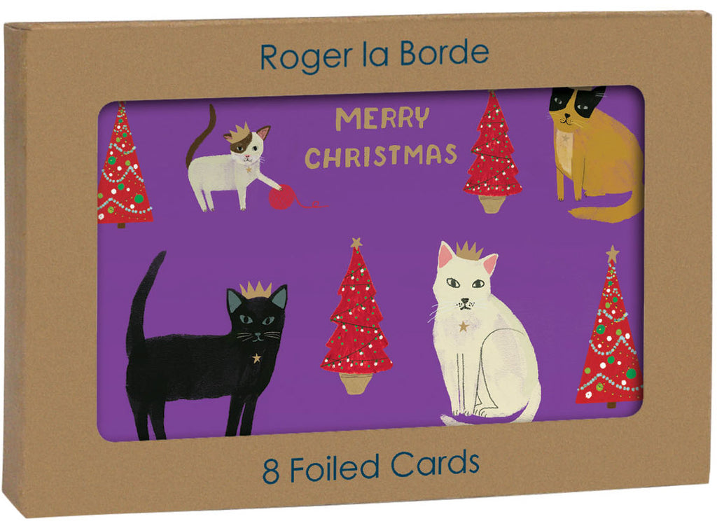 Roger la Borde Pretty Paws Gold Foil Ccard Pack featuring artwork by Anne Bentley