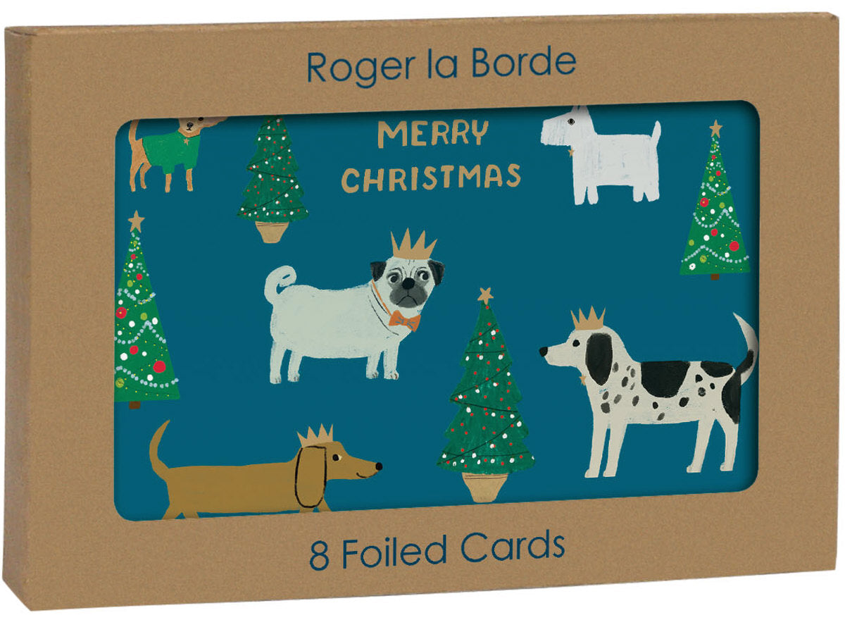 Roger la Borde Shaggy Dogs Gold Foil Ccard Pack featuring artwork by Anne Bentley