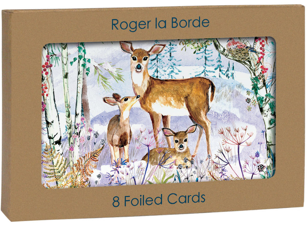 Roger la Borde Wild Winters Song Gold Foil Ccard Pack featuring artwork by Fay Ford