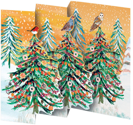 Roger la Borde Wild Winters Song Tri-fold Card Pack featuring artwork by Fay Ford