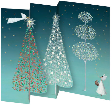 Roger la Borde Angelic Antics Tri-fold Card Pack featuring artwork by Roger la Borde
