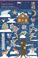 Roger la Borde Treehouse Pop & Slot Advent featuring artwork by Jane Ray