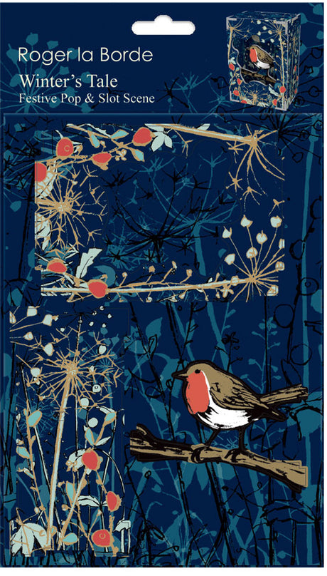 Roger la Borde Winters Tale Pop & Slot Diorama featuring artwork by Roger la Borde