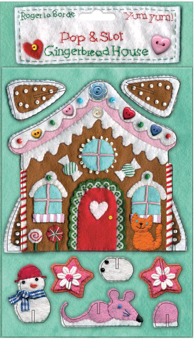 Roger la Borde Fuzzy Friends Pop & Slot featuring artwork by Clare Beaton