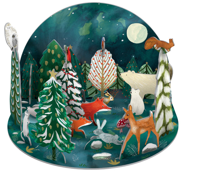 Roger la Borde Northern Lights Pop & Slot Advent featuring artwork by Katie Vernon