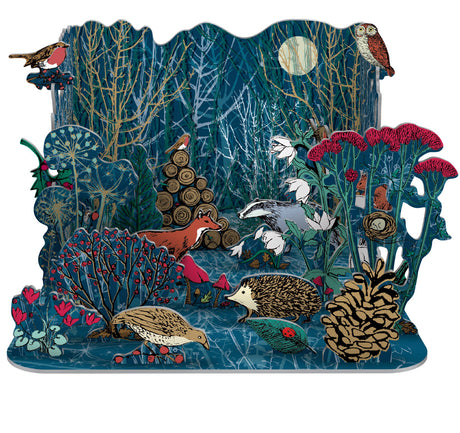 Roger la Borde Winters Tale Pop & Slot Advent Large featuring artwork by Roger la Borde