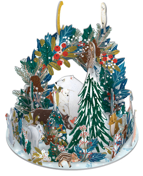 Roger la Borde Polar Bear Bower Pop & Slot Advent Large featuring artwork by Antoana Oreski