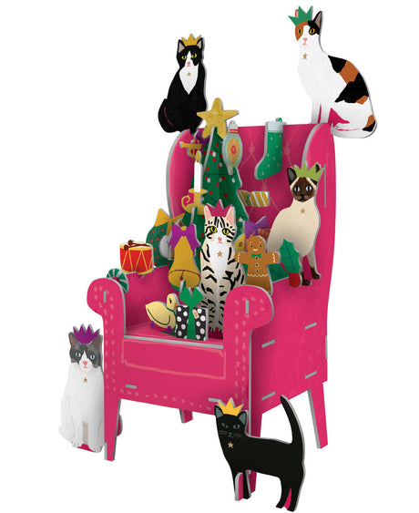 Roger la Borde Chouchou Chat Pop & Slot Advent Large featuring artwork by Anne Bentley