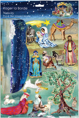 Roger la Borde The Christmas Story Pop & Slot Advent Large featuring artwork by Fay Ford