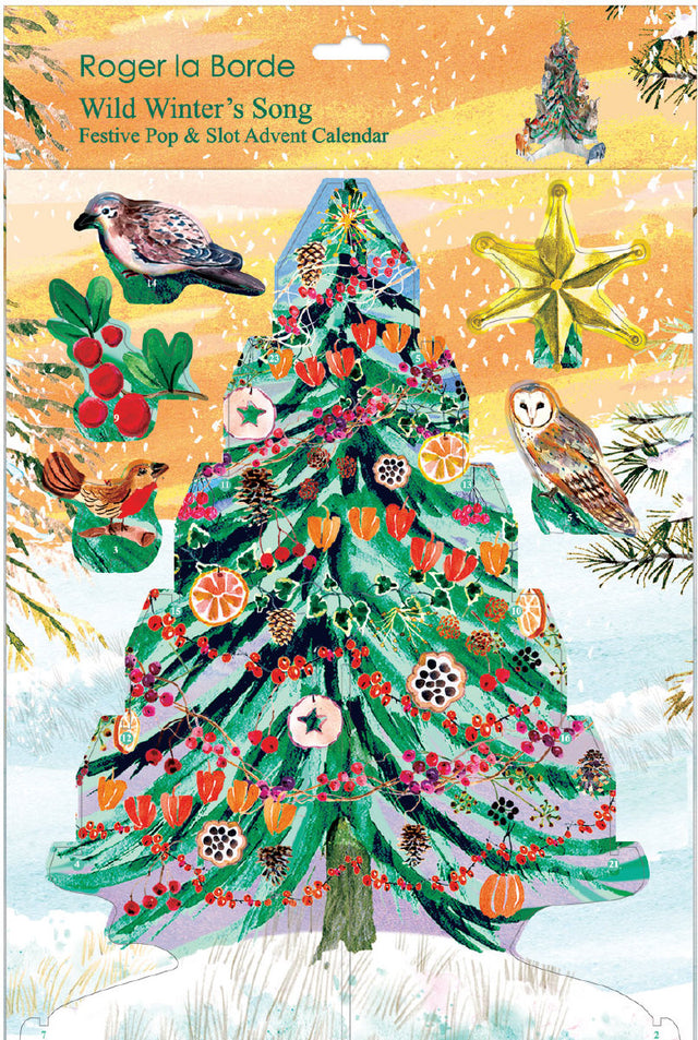 Roger la Borde Wild Winters Song Pop & Slot Advent Large featuring artwork by Fay Ford