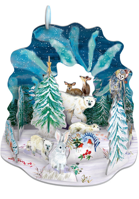 Roger la Borde Aurora Bears Pop & Slot Advent Large featuring artwork by Fay Ford