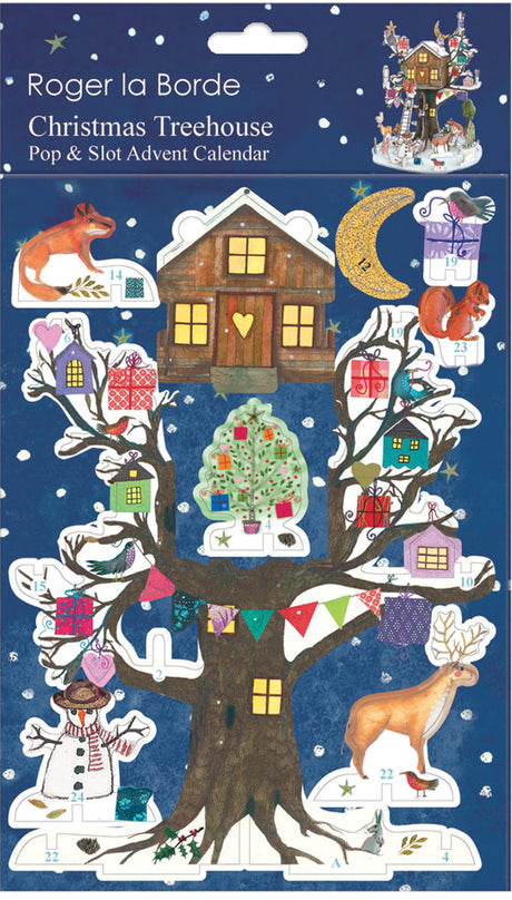 Roger la Borde Treehouse Petite Pop & Slot Advent featuring artwork by Jane Ray