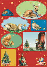 Roger la Borde Storytime Sticker Labels Sheet featuring artwork by Elise Hurst