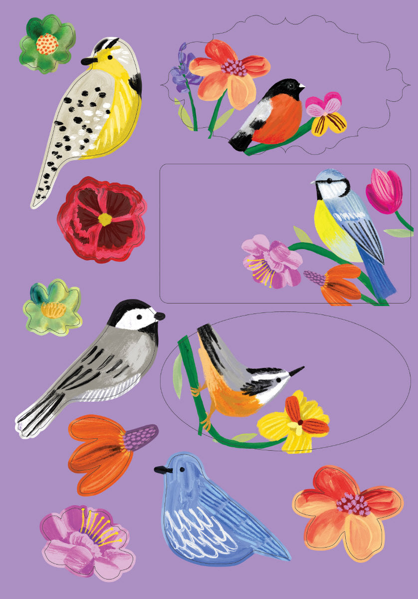 Roger la Borde Birdhaven Writing paper set featuring artwork by Katie Vernon