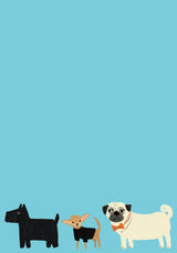 Roger la Borde Prize Pooches Writing paper set featuring artwork by Anne Bentley