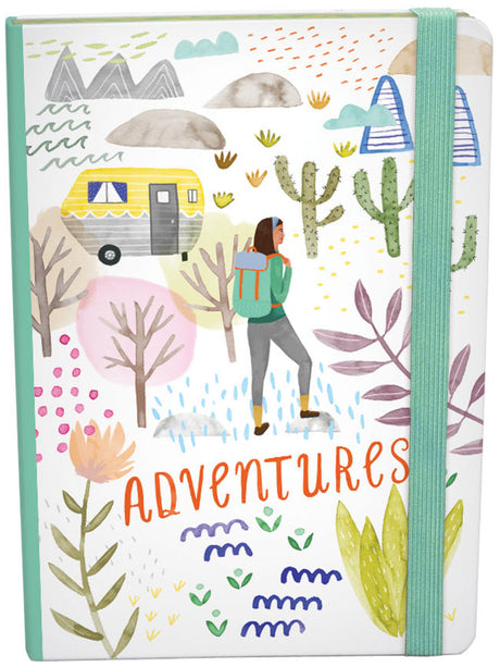 Roger la Borde Somewhere A5 Journal with elastic featuring artwork by Katie Vernon
