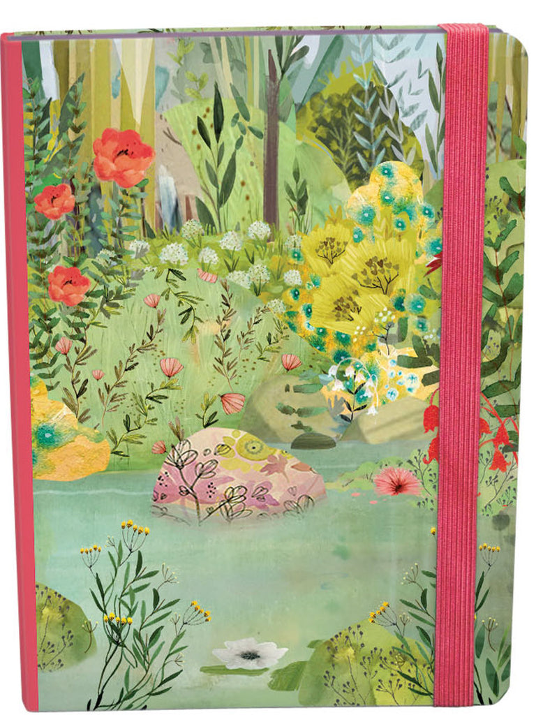 Roger la Borde Dreamland A5 Journal with elastic featuring artwork by Kendra Binney