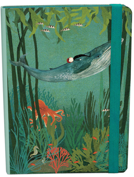 Roger la Borde Night and Day A5 Journal with elastic featuring artwork by Katherine Quinn