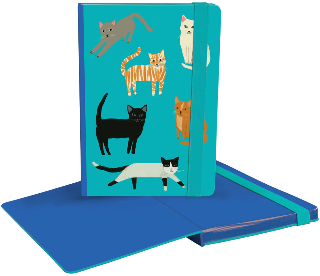 Roger la Borde Pretty Paws A5 Hardback Journal with elastic featuring artwork by Anne Bentley