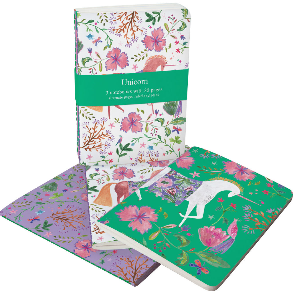 Roger la Borde Over the Rainbow A6 Exercise Books Bundle featuring artwork by Rosie Harbottle
