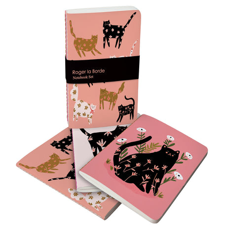 Roger la Borde Cinnamon and Ginger A6 Exercise Books Bundle featuring artwork by Holly Jolley