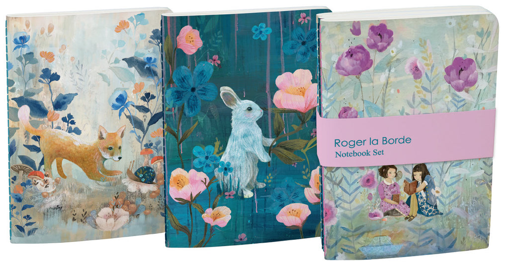 Roger la Borde Daydreamers A6 Exercise Books Bundle featuring artwork by Kendra Binney