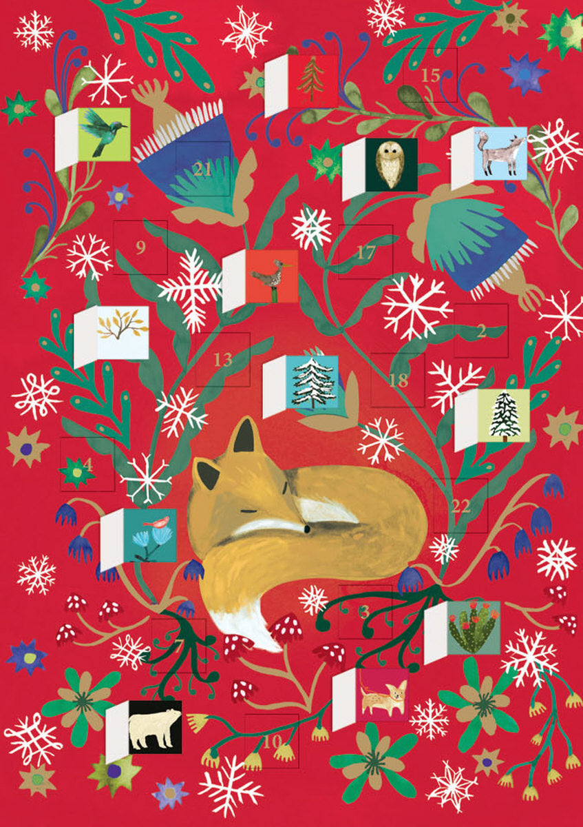 Roger la Borde Lodestar Advent Calendar Greeting Card featuring artwork by Katie Vernon