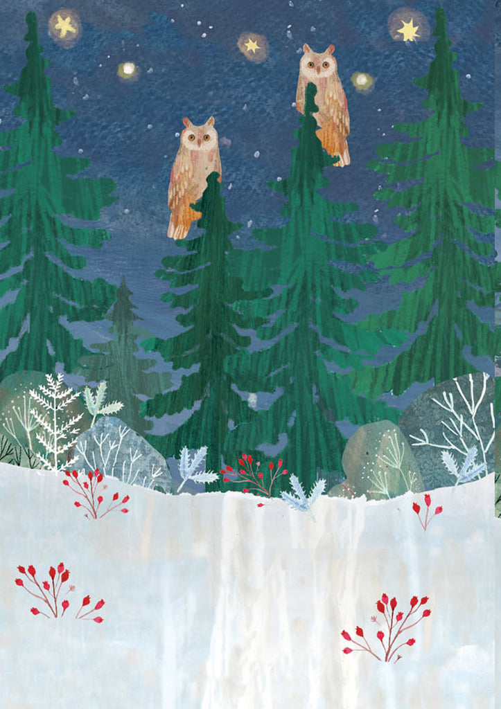 Roger la Borde Daydreamers Advent calendar card featuring artwork by Kendra Binney