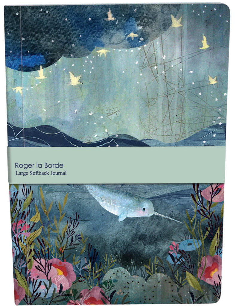 Roger la Borde Sea Dreams Large Softback Journal featuring artwork by Kendra Binney