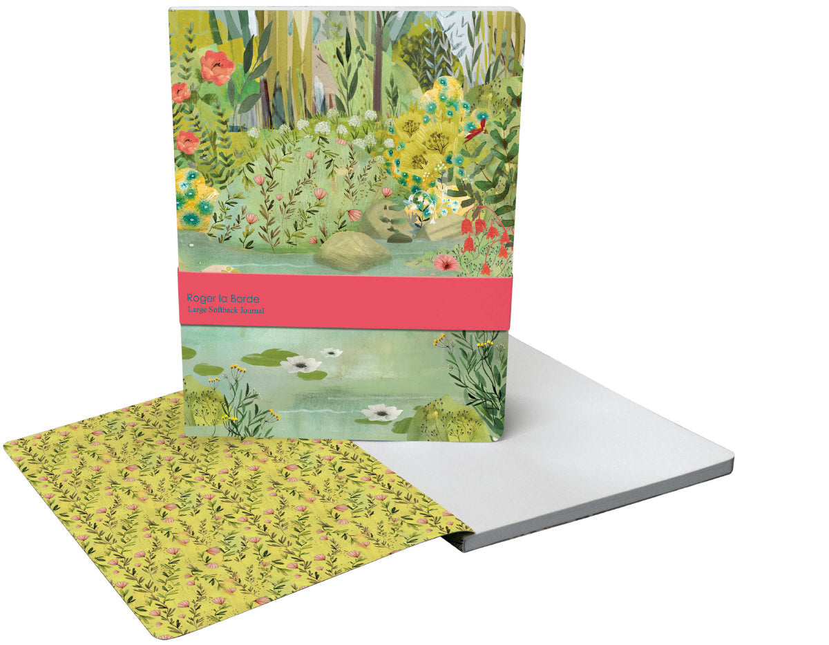 Roger la Borde Dreamland Large Softback Journal featuring artwork by Kendra Binney