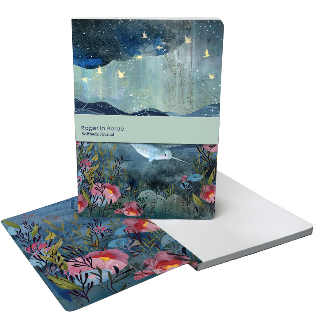 Roger la Borde Sea Dreams A5 Softback Journal featuring artwork by Kendra Binney