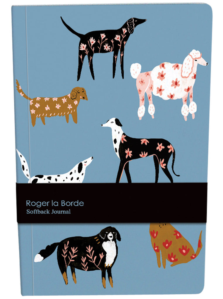 Roger la Borde Cinnamon and Ginger A5 Softback Journal featuring artwork by Holly Jolley