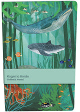 Roger la Borde Whale Song A5 Softback Journal featuring artwork by Katherine Quinn