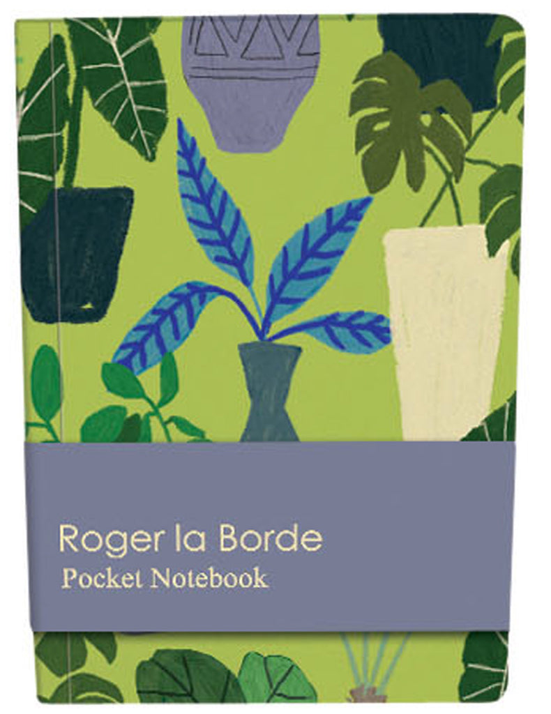 Roger la Borde Jungle Interior Pocket Notebook featuring artwork by Anne Bentley