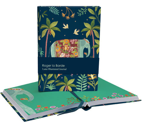 Roger la Borde Over the Rainbow Illustrated journal featuring artwork by Rosie Harbottle