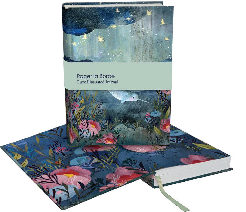 Roger la Borde Sea Dreams Illustrated journal featuring artwork by Kendra Binney